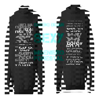 Hombre Regalo Ingeniero Forestal Original Graduación Camisa de entrenamiento - Regaloses