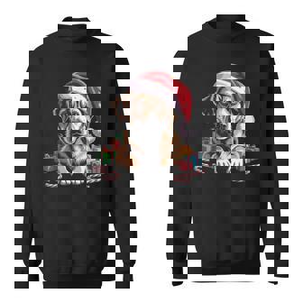 Homeless Dog Christmas Holiday Cheer For Animal Lovers Sweatshirt | Mazezy