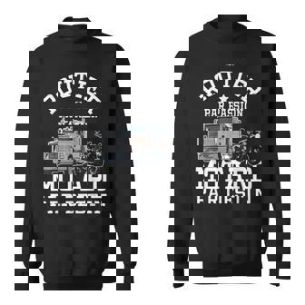 Homme Moto Camion Cadeau Humour Pour Motard Et Routier Sweater e - Cadeauxyz