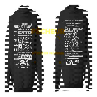 Homme Pêcheur Motard Pêche Moto Cadeau Humour Sweater e - Cadeauxyz