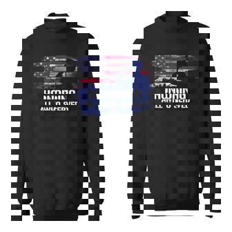 Honoring All Who Served Support Our Troops Military Pride Sweatshirt Unisex | Mazezy