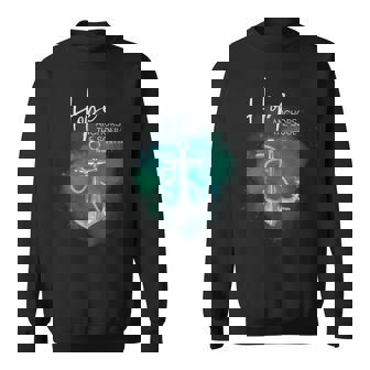 Hope Anchors The Soul Bible Verse Sweatshirt Unisex | Mazezy