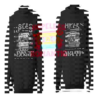 Hopeless Romantic Quote Sweatshirt Unisex | Mazezy