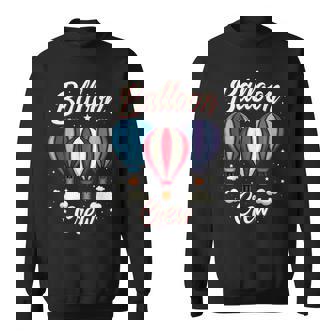 Hot Air Ballooning Balloon Crew Sweatshirt Unisex | Mazezy