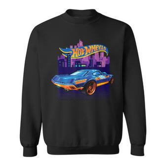 Hot Wheels Nachtstadt Im Retro-Look Sweatshirt - Geschenkecke