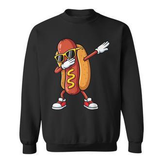 Hotdog Dabbing Hot Dog Sweatshirt - Thegiftio UK