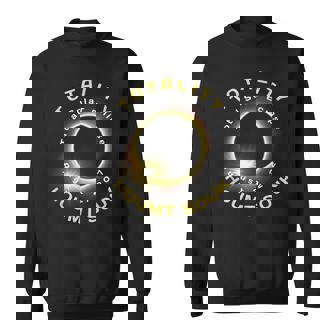 Houmt Souk Tunisia Total Solar Eclipse August 2 2027 Sweatshirt Unisex | Mazezy