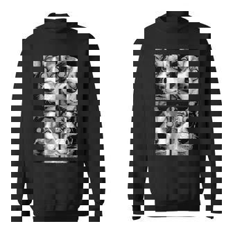 Hypnotic Corgis Weird Eyes Horror Weirdcore Halloween Dogs Tank Top Sweatshirt Unisex | Mazezy