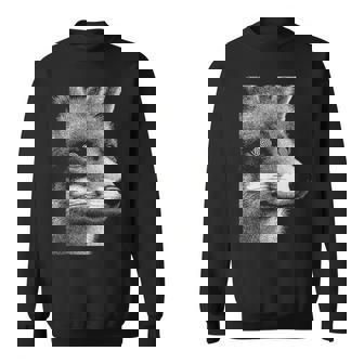 Hypnotic Fox Weird Eyes Alt Horror Weirdcore Scary Halloween Tank Top Sweatshirt Unisex | Mazezy