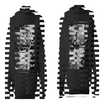 Hypnotic Pigs Weird Eyes Horror Weirdcore Spooky Halloween Tank Top Sweatshirt Unisex | Mazezy