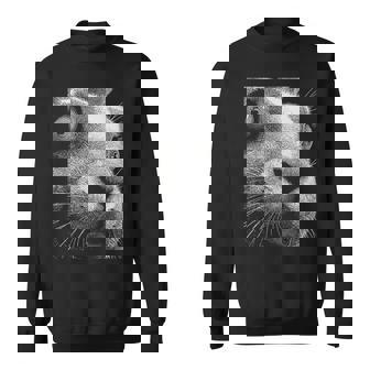 Hypnotic Rabbit Weird Eyes Odd Weirdcore Spooky Halloween Tank Top Sweatshirt Unisex | Mazezy