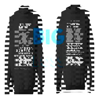 I'm The Big Brother Makes Me The Boss Pregnancy スウェットシャツ - Kawaiitshirt