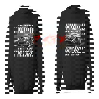 I'm Not Old I'm Classic レトロ フォード シェルビー コブラ マッスルカー スウェットシャツ - Kawaiitshirt