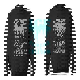 Ice Climbing Is My Freedom Ice Climbing Tank Top Sweatshirt Unisex | Mazezy