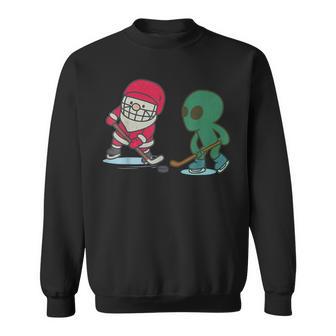 Ice Hockey Christmas Santa Xmas Sweatshirt - Thegiftio UK
