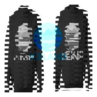 Iceland Travel Tops Tees & Souvenirs Land Of Fire And Ice Tank Top Sweatshirt Unisex | Mazezy