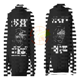 ID Hit That Nerf Blaster Crosshair Range Humor Sweatshirt Unisex | Mazezy