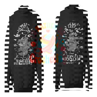 I'd Rather Be Crocheting Crocheter Crochet Sweatshirt | Seseable UK