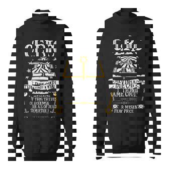 Il Chierico Fantasy Rpg Rpg Da Tavolo Ttrpg D20 Felpa - Novitaregali