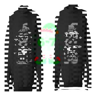 I'm The 6 7 Elf Christmas Meme Matching Family Sweatshirt | Seseable CA