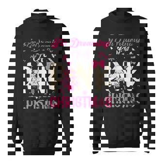 I'm Dreaming Of A Pink Christmas Pink Xmas Tree Vintage Sweatshirt | Seseable CA