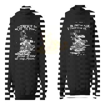 I'm Fine This Is Fine Just Having Meltdown Christmas Snowman Sweatshirt | Seseable FR