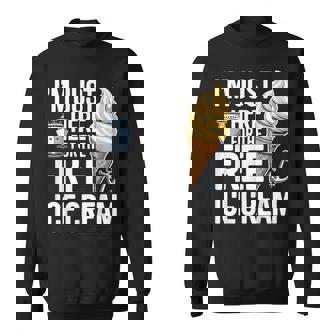 I'm Just Here For The Free Ice Cream Cruise 2025 Sweatshirt | Seseable FR