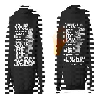 I'm Just Here For The Free Ice Cream Cruise 2025 Sweatshirt - Thegiftio