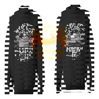 I’m Just Here For The Pumpkin Pie Thanksgiving Food Sweatshirt Unisex | Mazezy