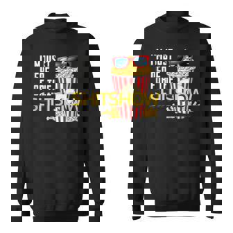 I'm Just Here For The Shitshow Family Dysfunction Tank Top Sweatshirt - Monsterry