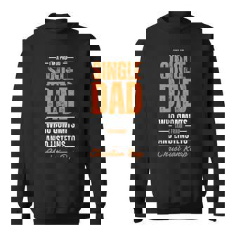 I'm A Single Dad Who Commits Tax Fraud Listens Christian Rap Tank Top Sweatshirt Unisex | Mazezy