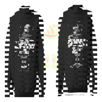 I'm The Spanish Elf Family Matching Group Christmas Party Sweatshirt Unisex | Mazezy