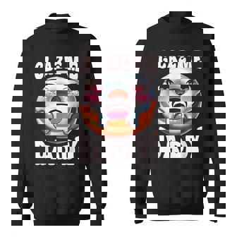 Inappropriate Glaze Me Daddy Dirty Donut Prank Adult Humor Sweatshirt - Monsterry