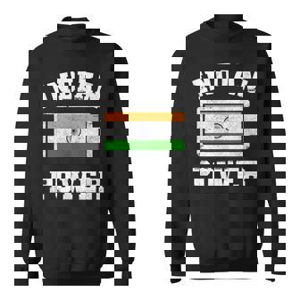India Flag Day Indian Power Battery Sweatshirt Unisex | Mazezy