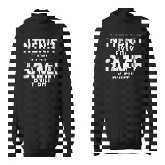 Internist By Day Gamer By Night Professional Career Intern Tank Top Sweatshirt Unisex | Mazezy