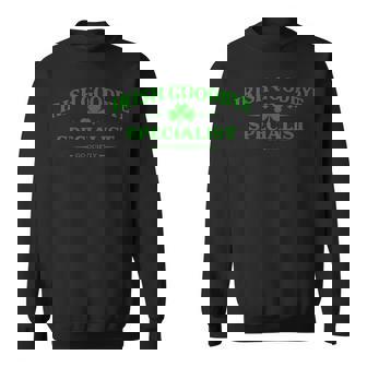 Irish Goodbye Specialist St Patrick’S Day Men Sweatshirt - Thegiftio