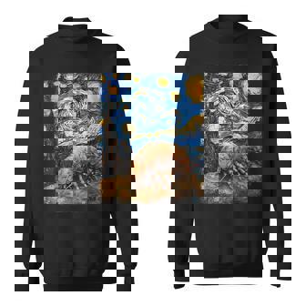 Isopods Starry Night Painting Sweatshirt | Mazezy