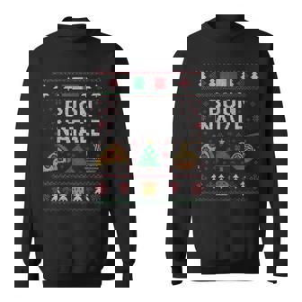 Italian Christmas Pizza Spaghetti Panettone Italy Sweatshirt Unisex | Mazezy