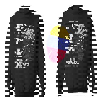 It's In My DNA Venezuelan Roots Venezuela 7 Stars Flag Sweatshirt Unisex | Mazezy