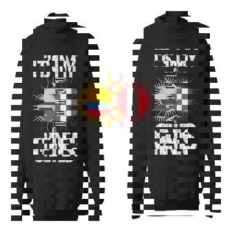 It’s In My Genes Colombian Peruvian Roots Colombia Peru Sweatshirt Unisex | Mazezy