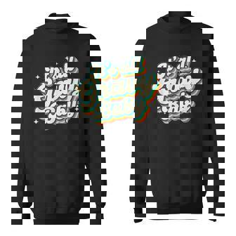 It's All Gravy Baby Retro Rainbow Pride LGBTQ Gay Ally VTG Sweatshirt Unisex | Mazezy