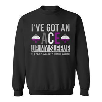 J'ai Un Ass Dans La Manche Lgbtq Queer Cadeau Asexuel Sweater e - Cadeauxyz