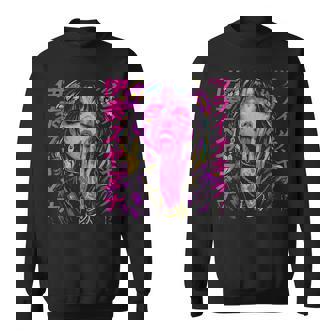 Japanese Futuristic Fashion Retro Techwear Anime Manga Sweatshirt | Seseable FR
