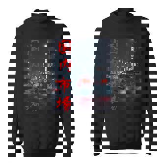 JDM Japanese Drift Race Tuning Cars Tokyo Street Racing Art Sweatshirt Unisex | Mazezy