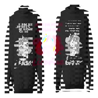 Je M'en Fous Jeuis Une Licorne Douce Licorne Sweater e - Cadeauxyz