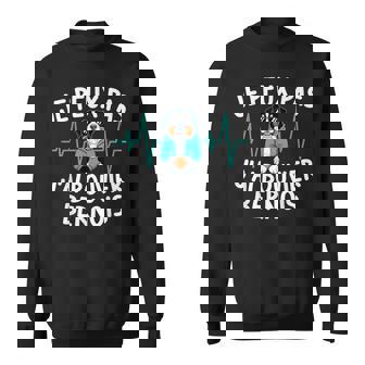 Je Peux Pas J'ai Bouvier Bernois Motif Chien Humour Sweater e - Cadeauxyz