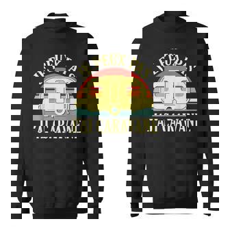 Je Peux Pas J'ai Caravane Camping-Car Camper Campeur Drôle Sweater e - Cadeauxyz