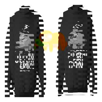 Je Peux Pas J'ai La Flemme Cadeau Rigolo Humour Paresseux Sweater e - Cadeauxyz