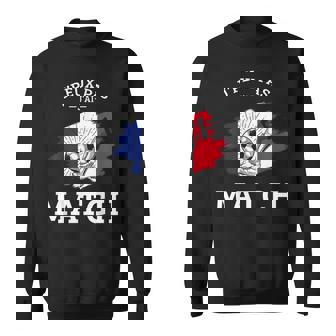 Je Peux Pas J'ai Match Foot Football Joueurupporteur Drôle Sweater e - Cadeauxyz