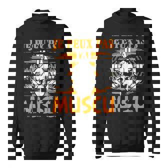 Je Peux Pas J'ai Muscupartiateport Fitness Homme Cadeau Sweater e - Cadeauxyz